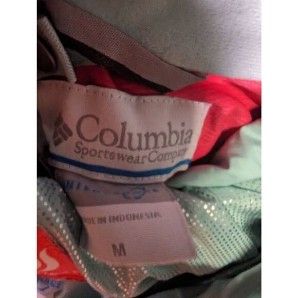 Columbia "Interchange" Omni-Heat Waterproof 2-1 Jacket Coral Women's Medium - Picture 6 of 14
